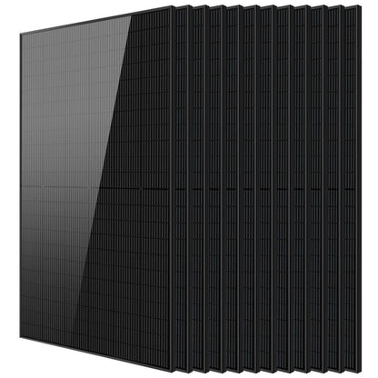 SunGoldPower 370W/ 415W/ 440W/ 500W Mono Black PERC Solar Panel UL 61730