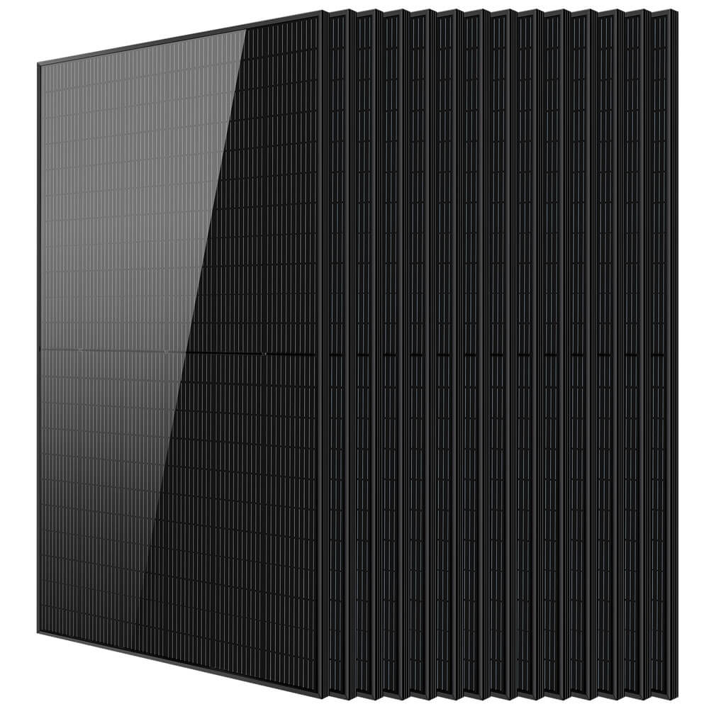 SunGoldPower 370W/ 415W/ 440W/ 500W Mono Black PERC Solar Panel UL 61730