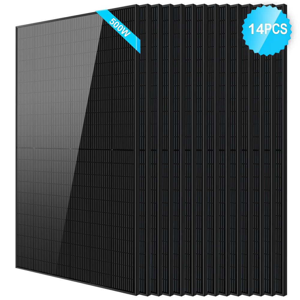 SunGoldPower 500W Mono Black PERC Solar Panel UL 61730