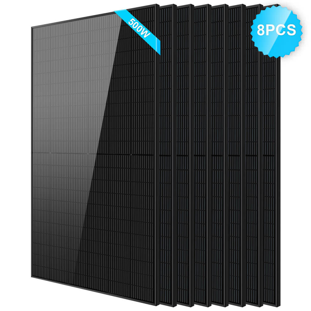 SunGoldPower 500W Mono Black PERC Solar Panel UL 61730
