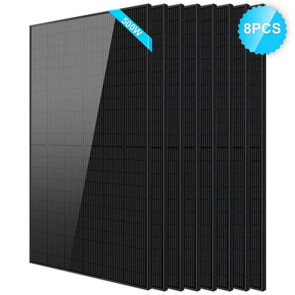 SunGoldPower 500W Mono Black PERC Solar Panel UL 61730
