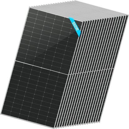 SunGoldPower 460/ 560 Watt Bifacial PERC Solar Panel