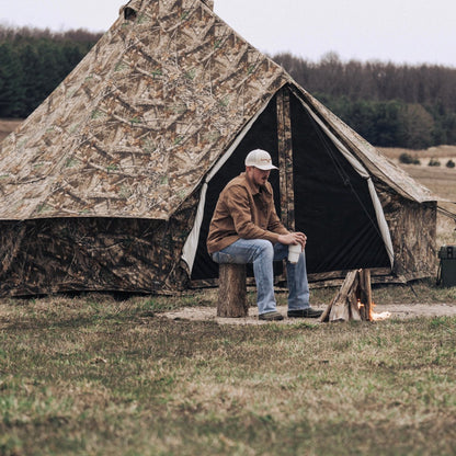 White Duck Outdoors - Used - 16' Regatta Bell Tent - Realtree Edge
