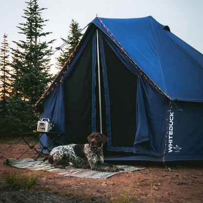 White Duck Outdoors - 16' Regatta Bell Tent - Sapphire Blue