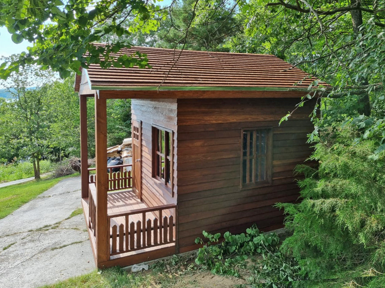Forever Redwood Kid's Backyard Cabin