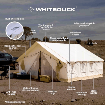 White Duck Outdoors - 10'x12' Alpha Wall Tent