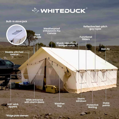White Duck Outdoors - USED - 12'x14' Alpha Wall Tent