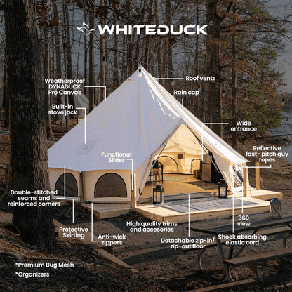 White Duck Outdoors - 23' Avalon Optimus Bell Tent
