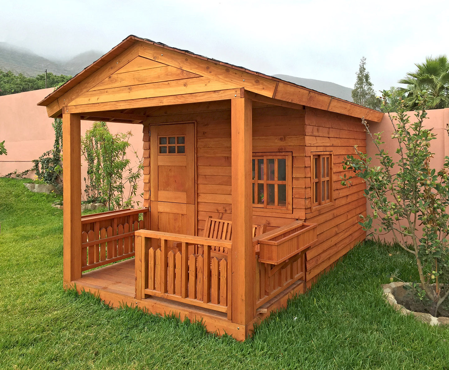 Forever Redwood Kid's Backyard Cabin