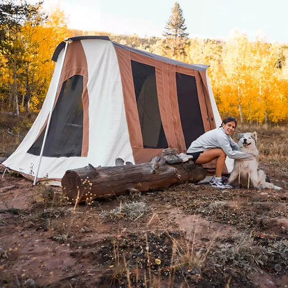 White Duck Outdoors - USED - 10'x10' Prota Canvas Tent, Deluxe