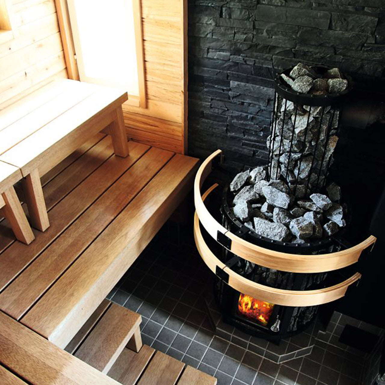 Harvia Legend 150 Wood Burning Sauna Heater And Chimney Kit (SAK23094)