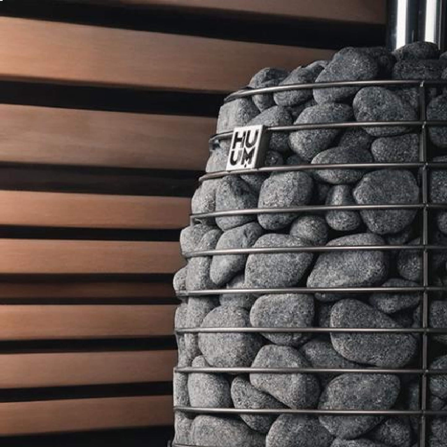 Huum Hive Flow Mini 8.5KW Wood-Burning Sauna Stove With Ash Drawer & Sauna Stones [H1017012] (SAK17895)