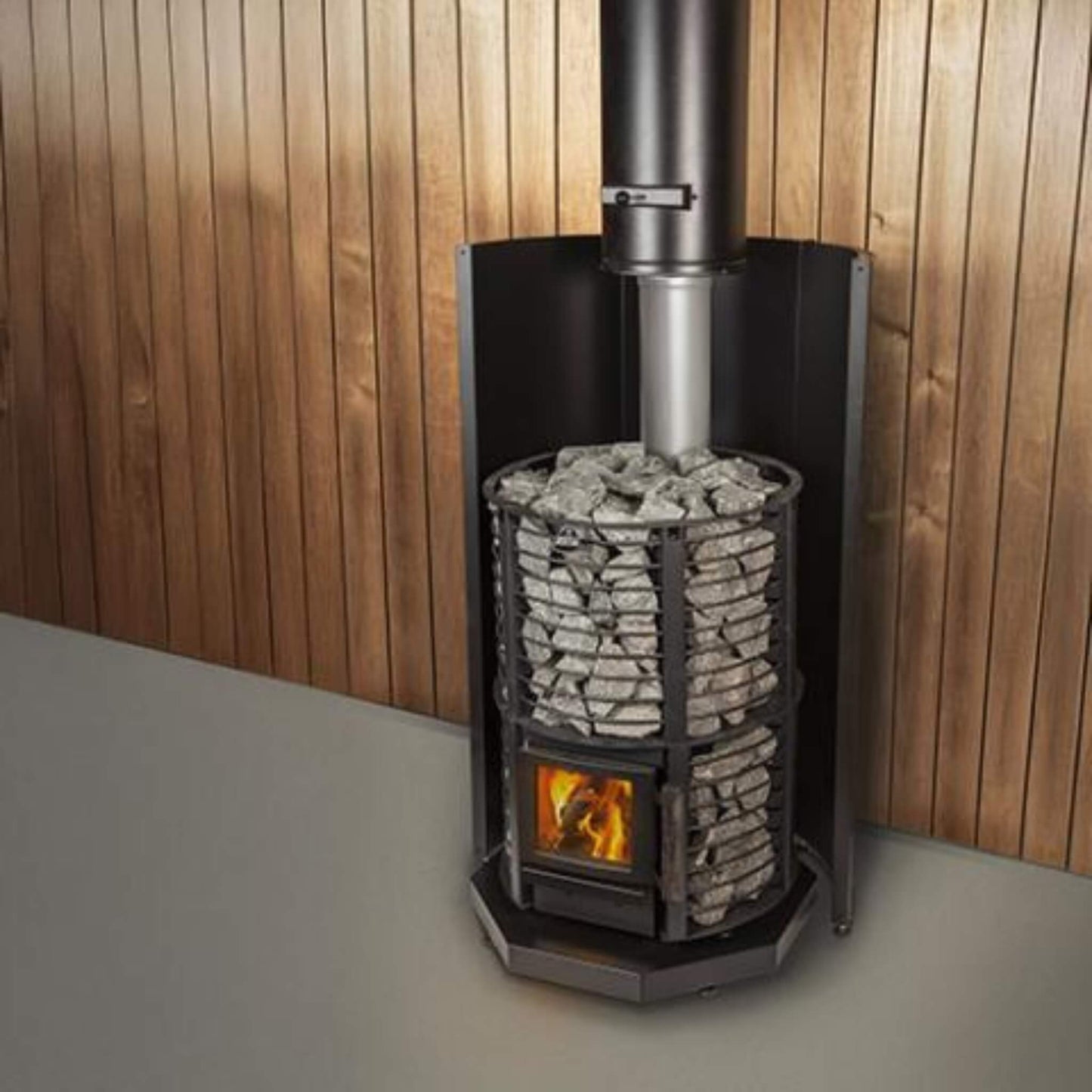Narvi Inari 16KW Wood-Burning Sauna Stove With Stones (SAK90263)